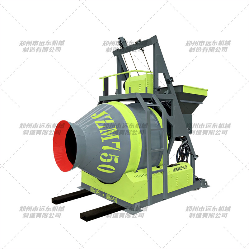 JZM750型全自動爬斗攪拌機(圖1) JZM750型全自動爬斗攪拌機(圖1)