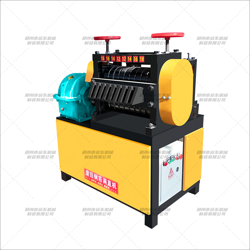 12-18型廢舊鋼筋調(diào)直機(圖2) 12-18型廢舊鋼筋調(diào)直機(圖2)