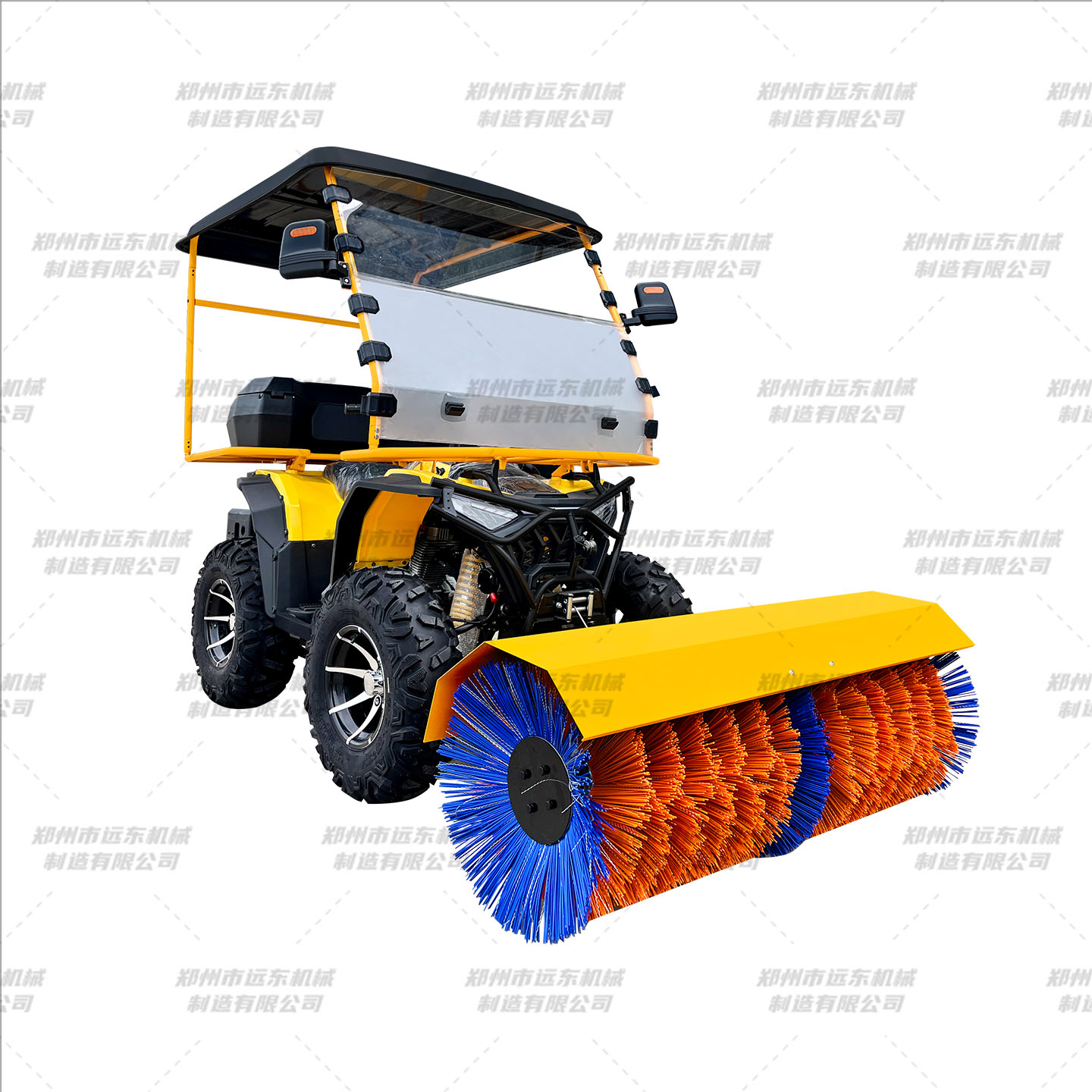 駕駛式掃雪車(圖1) 駕駛式掃雪車(圖1)